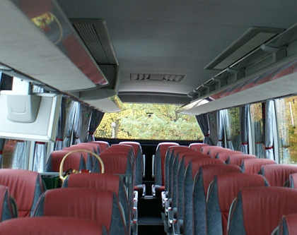 Z testu autokarů Setra Comfort Class řady 500