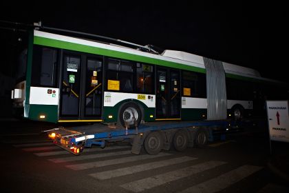 Návrat trolejbusu do Prahy - na tři dny