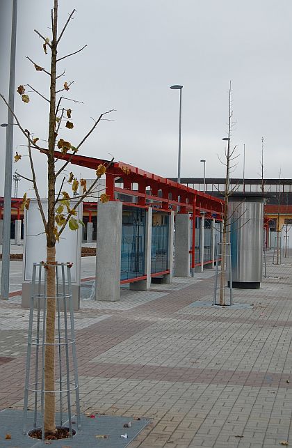 Zanedlouho začne sloužit nové autobusové nádraží v Chebu. Fotoreportáž