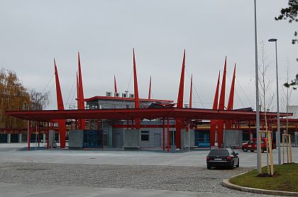 Zanedlouho začne sloužit nové autobusové nádraží v Chebu. Fotoreportáž