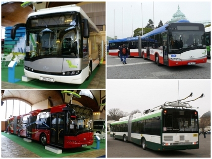 BUSportál a CZECHBUS 2012: Autobusy Solaris jsou už v mnoha českých městech