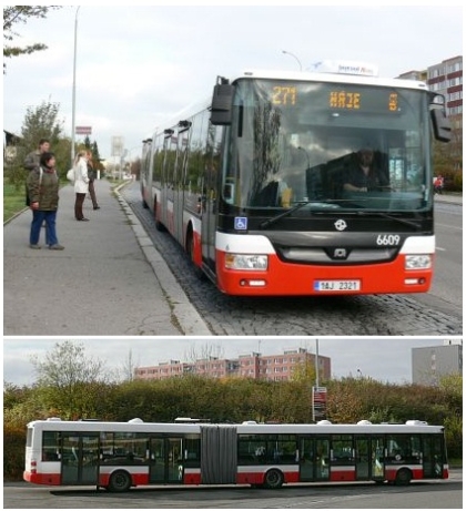 Pražský Dopravní podnik nakoupí kloubové nízkopodlažní autobusy SOR NB 18