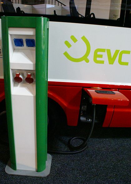 BUSportál a CZECHBUS 2012: Elektrobus EVC First na podvozku Iveco Daily 