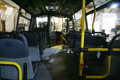 BUSportál a CZECHBUS 2012: Elektrobus EVC First na podvozku Iveco Daily 