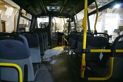 BUSportál a CZECHBUS 2012: Elektrobus EVC First na podvozku Iveco Daily