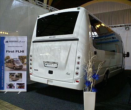 BUSportál a CZECHBUS 2012: Elektrobus EVC First na podvozku Iveco Daily