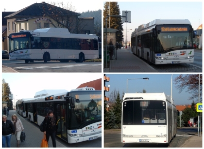 Dva CNG autobusy značky Solaris potkáte v Táboře u dopravce Comett Plus