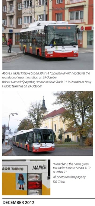 Prosincový Trolleybus se všímá obrazem i dění na území bývalého Rakouska-Uherska