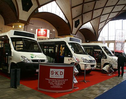 BUSportál a CZECHBUS 2012: Malé autobusy: MAVE, Buzola, KHMC a SKD Trade