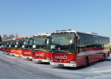 Vysoké Mýto: Deset nových autobusů Crossway pro Hasičský záchranný sbor ČR 