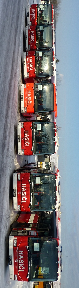 Vysoké Mýto: Deset nových autobusů Crossway pro Hasičský záchranný sbor ČR 