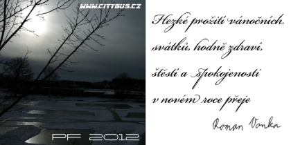 S poděkováním za došlá PF IV