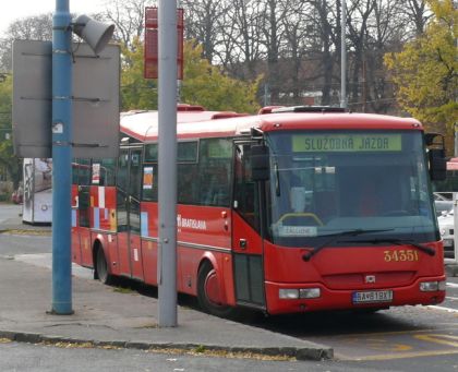 Veřejná &quot;busová&quot; doprava v ČR a na Slovensku II: Bratislava