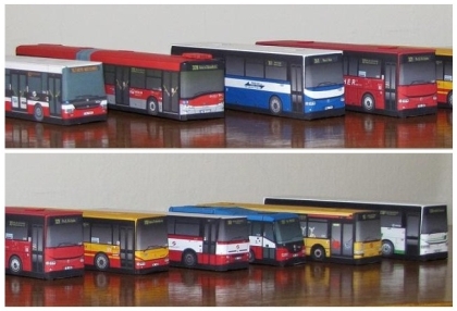 ROPID: Papírové modely autobusů PID na webu 
