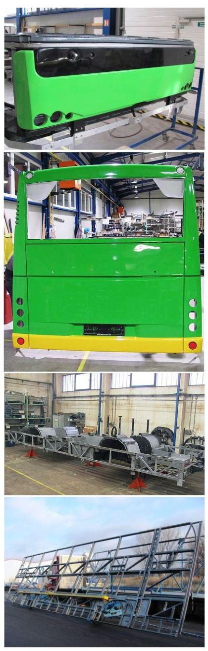 Části &quot;Bus of the Year 2011&quot; VDL Citea se vyrábějí v České republice 