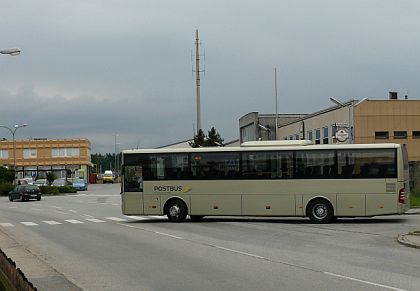 Několik dopravních záběrů v rakouském Gmündu  a okolí