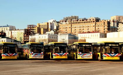 50 autobusů MAN Lion´s City LE do ruského přístavního města Vladivostoku