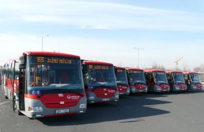 Veolia Transport Praha nasazuje nové autobusy SOR BN 12 a SOR NB 12 