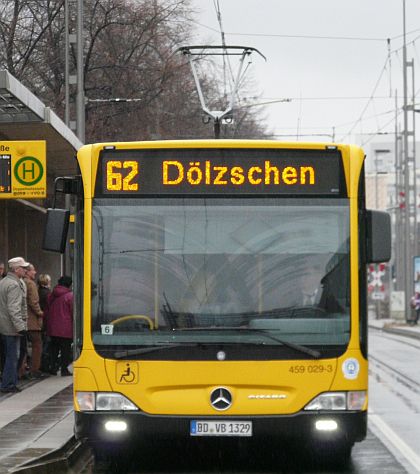 Drážďany spouštějí pilotní projekt přestaveb autobusů na tram-busy