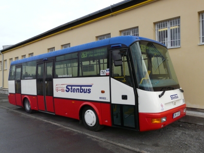 ROPID: Nová autobusová linka 354 dopravce STENBUS od 1.4.2012 