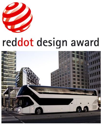 'red dot design award' pro NEOPLAN Skyliner