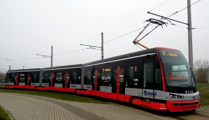 Škoda Transportation testuje tramvaj ForCity v Německu v Chemnitz