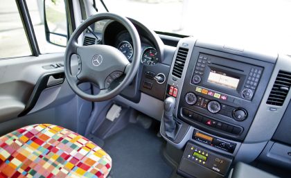 Představujeme minibusy Mercedes-Benz III. Tříosý Sprinter City 77