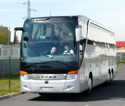 Prezentace bezpečnostních systémů v autokarech Setra