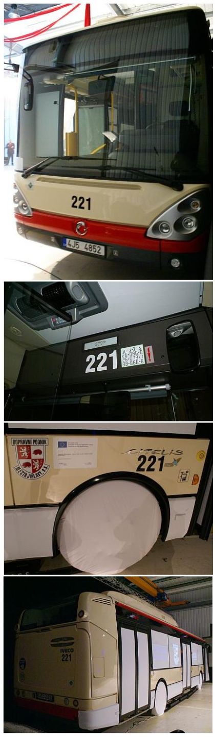 Jubilejní 111111. autobus z Vysokého Mýta: Irisbus Citelis 12 m CNG
