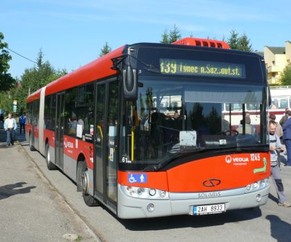 Lešany 2012 I. : Záběry z ranního srazu na autobusovém nádraží v Týnci