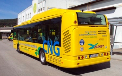 BUSmonitor: Autobusy v Č. Krumlově začínají jezdit na zemní plyn