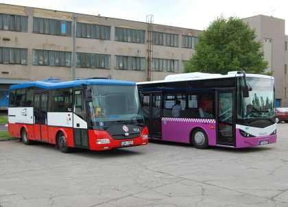 Záběry malokapacitního autobusu ISUZU CITIBUS z testovacího turné