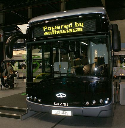 Elektrobus Solaris byl oceněn čtenáři německého časopisu 'busplaner'