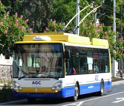 Dopravní pohlednice z Teplic. Autobusy a trolejbusy Veolie Transport Teplice
