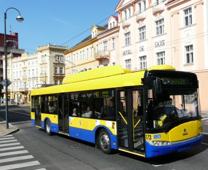 Dopravní pohlednice z Teplic. Autobusy a trolejbusy Veolie Transport Teplice