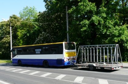 Dopravní pohlednice z Teplic. Autobusy a trolejbusy Veolie Transport Teplice