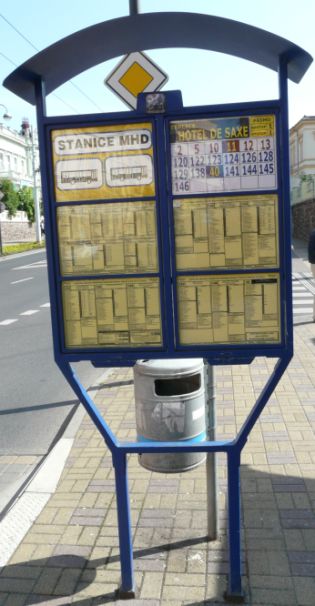 Dopravní pohlednice z Teplic. Autobusy a trolejbusy Veolie Transport Teplice