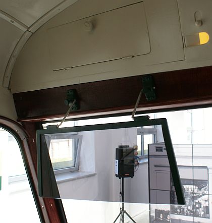 Renovovaný plzeňský trolejbus Škoda 3 Tr3 potřetí - interiér a detaily