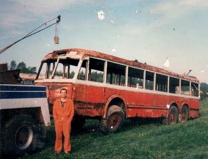 Renovovaný plzeňský trolejbus Škoda 3 Tr3 -  PRÉMIE od čtenáře