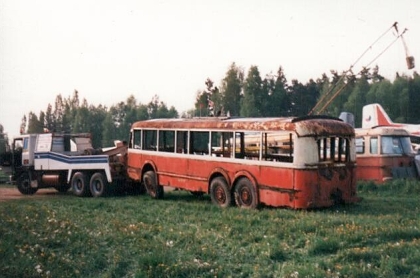 Renovovaný plzeňský trolejbus Škoda 3 Tr3 -  PRÉMIE od čtenáře