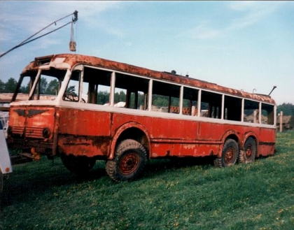 Renovovaný plzeňský trolejbus Škoda 3 Tr3 -  PRÉMIE od čtenáře