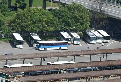 Busová pohlednice ze Zlína II: Tradiční autobusové nádraží ve Zlíně  