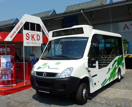 Ostravské Czech Raildays  podruhé: elektrobus SKD TRADE - Stratos, 