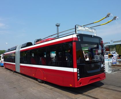 Ostravské Czech Raildays  podruhé: elektrobus SKD TRADE - Stratos, 