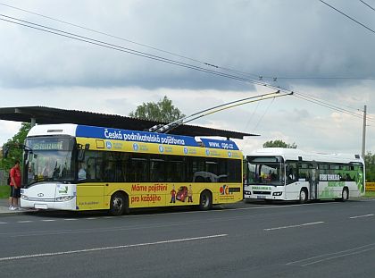 Dopravní podnik měst Chomutova a Jirkova testoval hybridní autobus VOLVO 7700