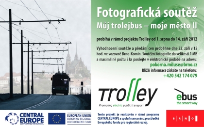 Fotografická soutěž Můj trolejbus - moje město 
