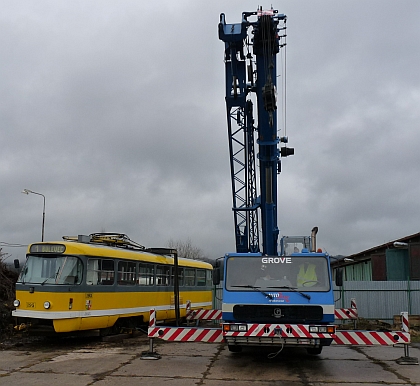 Do Muzea dopravy ve Strašicích se přesunula tramvaj T3