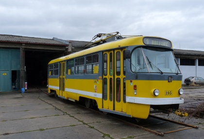 Do Muzea dopravy ve Strašicích se přesunula tramvaj T3