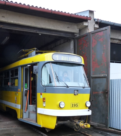 Do Muzea dopravy ve Strašicích se přesunula tramvaj T3