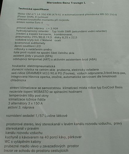Autokar Travego Edition 1 EURO 6 pro dalšího speciálního zákazníka